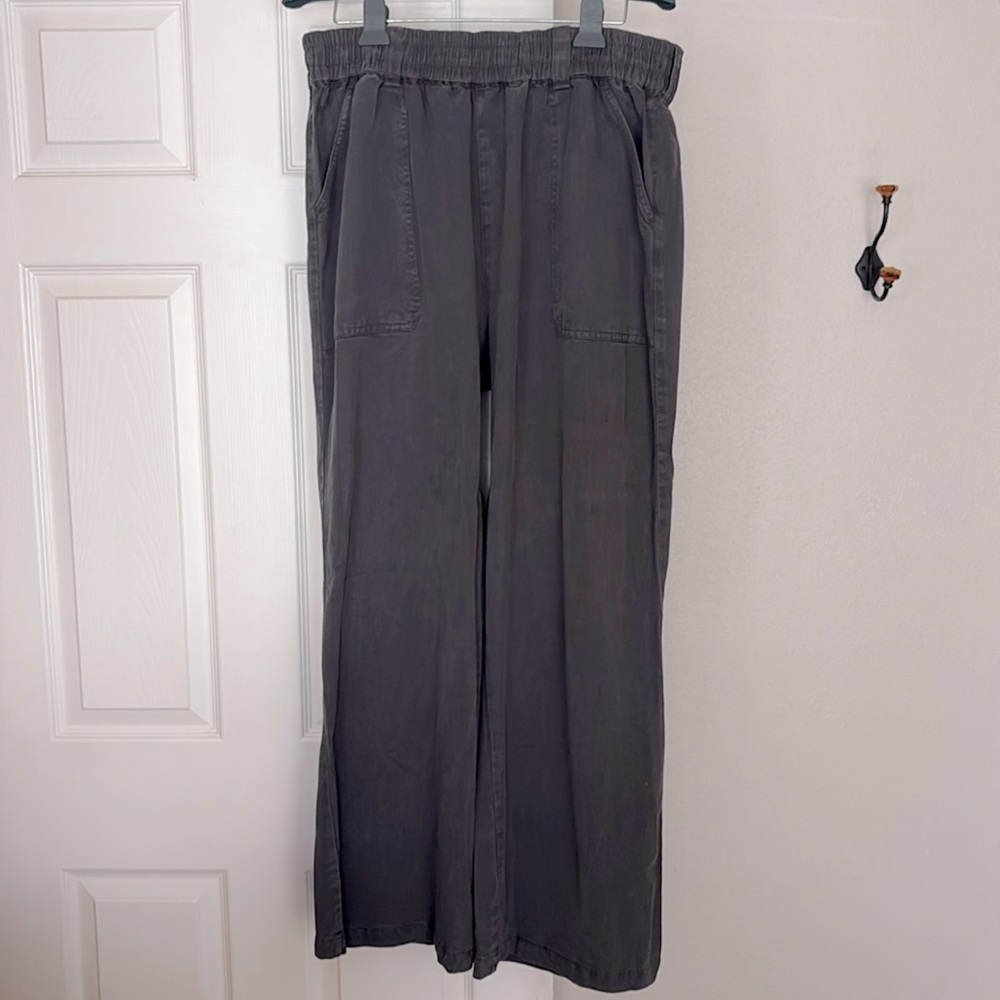 ASOS design pull on utility wide leg pants